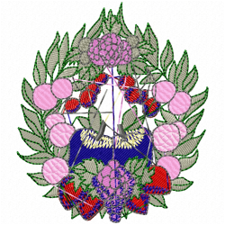 Flowers Embroidery Design 6